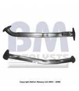 BM CATALYSTS - BM70462 - Труба выхлопн. fiat stilo 1.9d 10.01-11.06